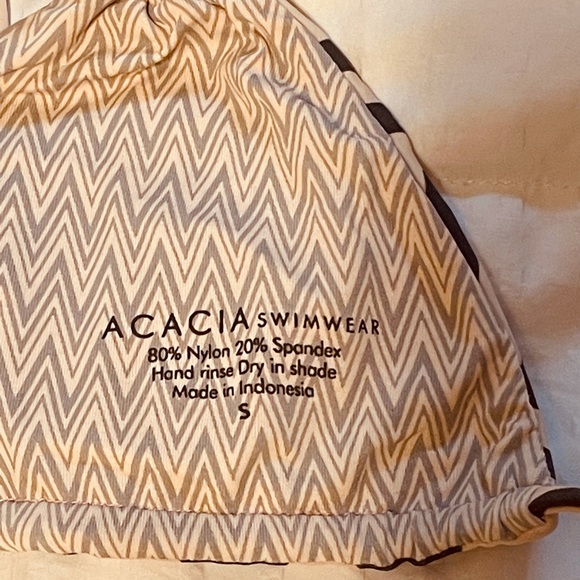 Vintage Acacia Cannons Tribal Bikini Top S - Picture 4 of 6